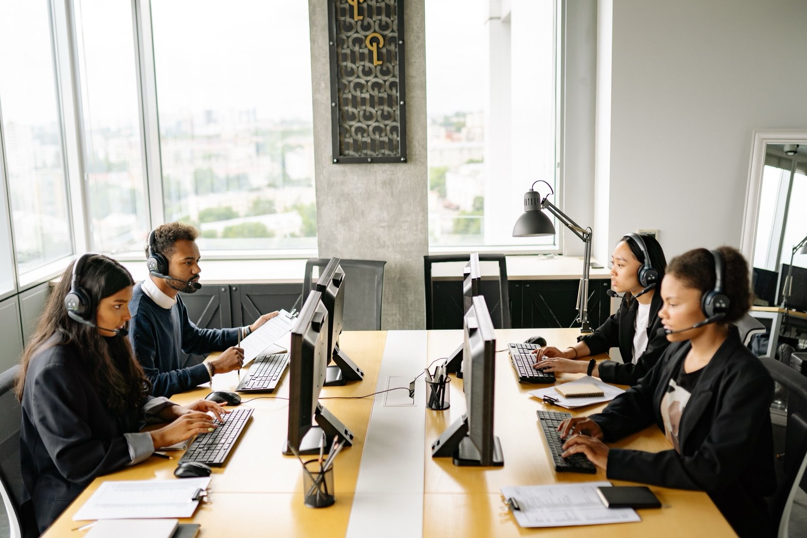 Team supporting client accounts